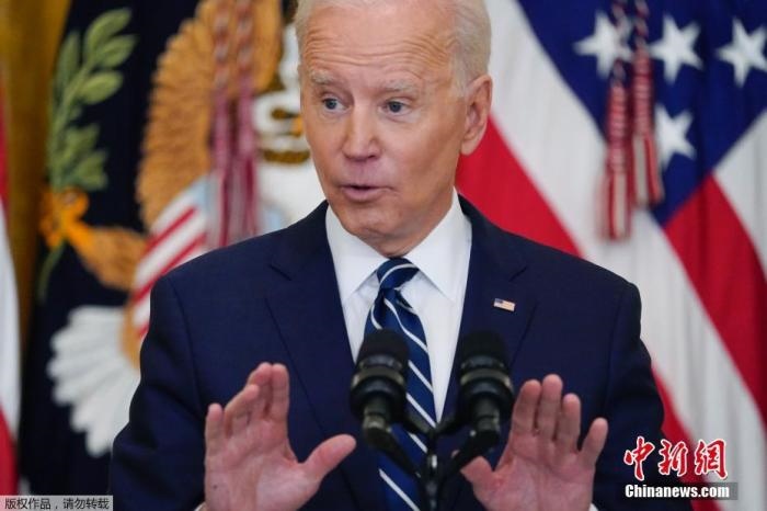 資料圖：美國總統(tǒng)拜登。