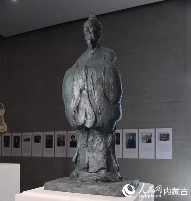 吳為山作品《管子》。實(shí)習(xí)生 楊光攝