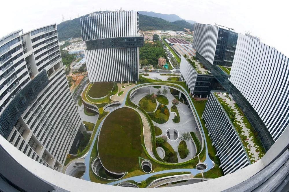 △位于深圳的光明科學(xué)城啟動區(qū)。預(yù)計今年啟動區(qū)的合成生物大科學(xué)裝置將部分投入使用。