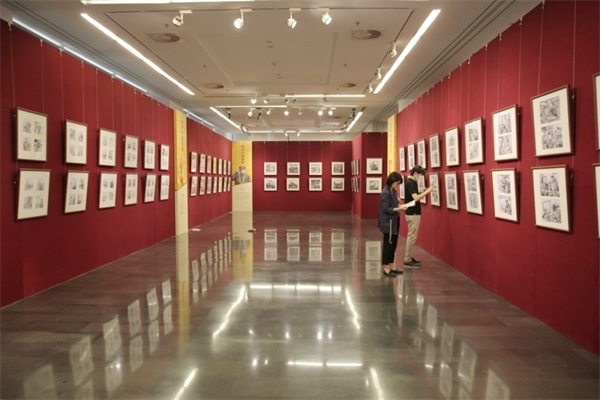 展覽現(xiàn)場。出版社供圖