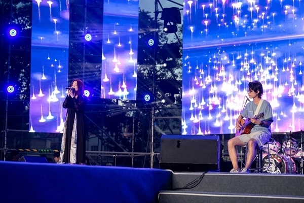 歌會現(xiàn)場。人民網(wǎng)記者 翁奇羽攝