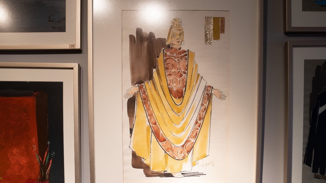 卡贊扎基斯的作品被改編成戲劇。人民網(wǎng)記者 葛泰佚攝