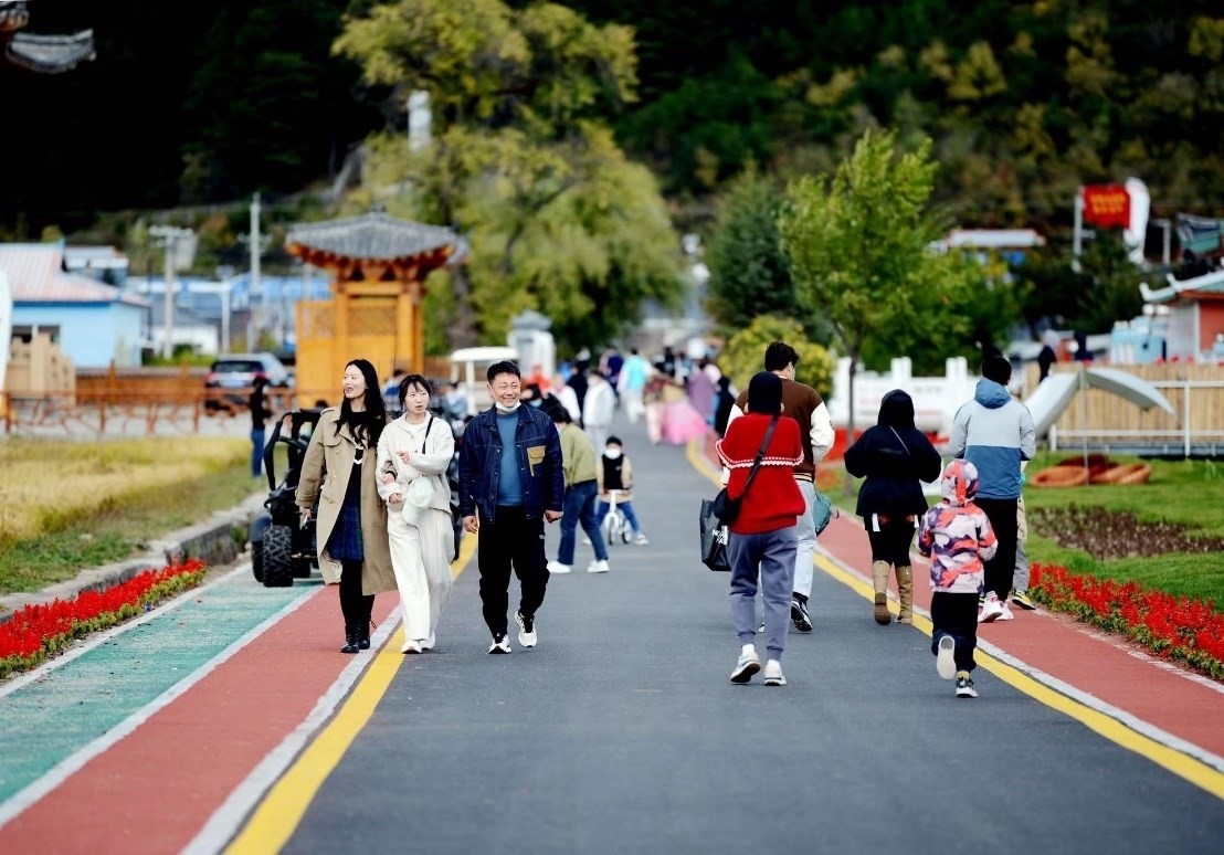 光東村干凈整潔的街區(qū)。主辦方供圖