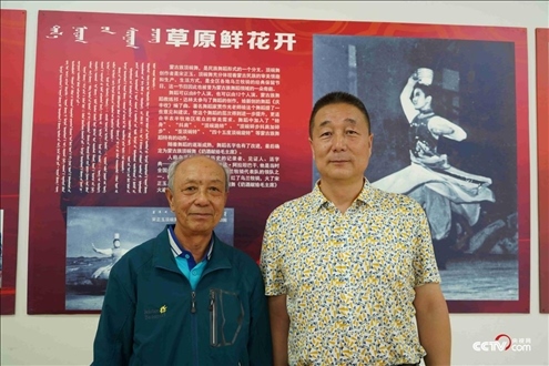 ?。▽O普〔左〕與吳恩〔右〕 央視網(wǎng)記者隋佳桐 攝）