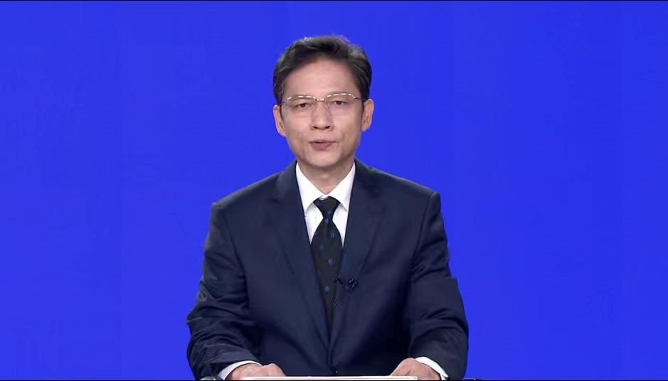 劉昆致辭。中國駐東盟使團(tuán)供圖