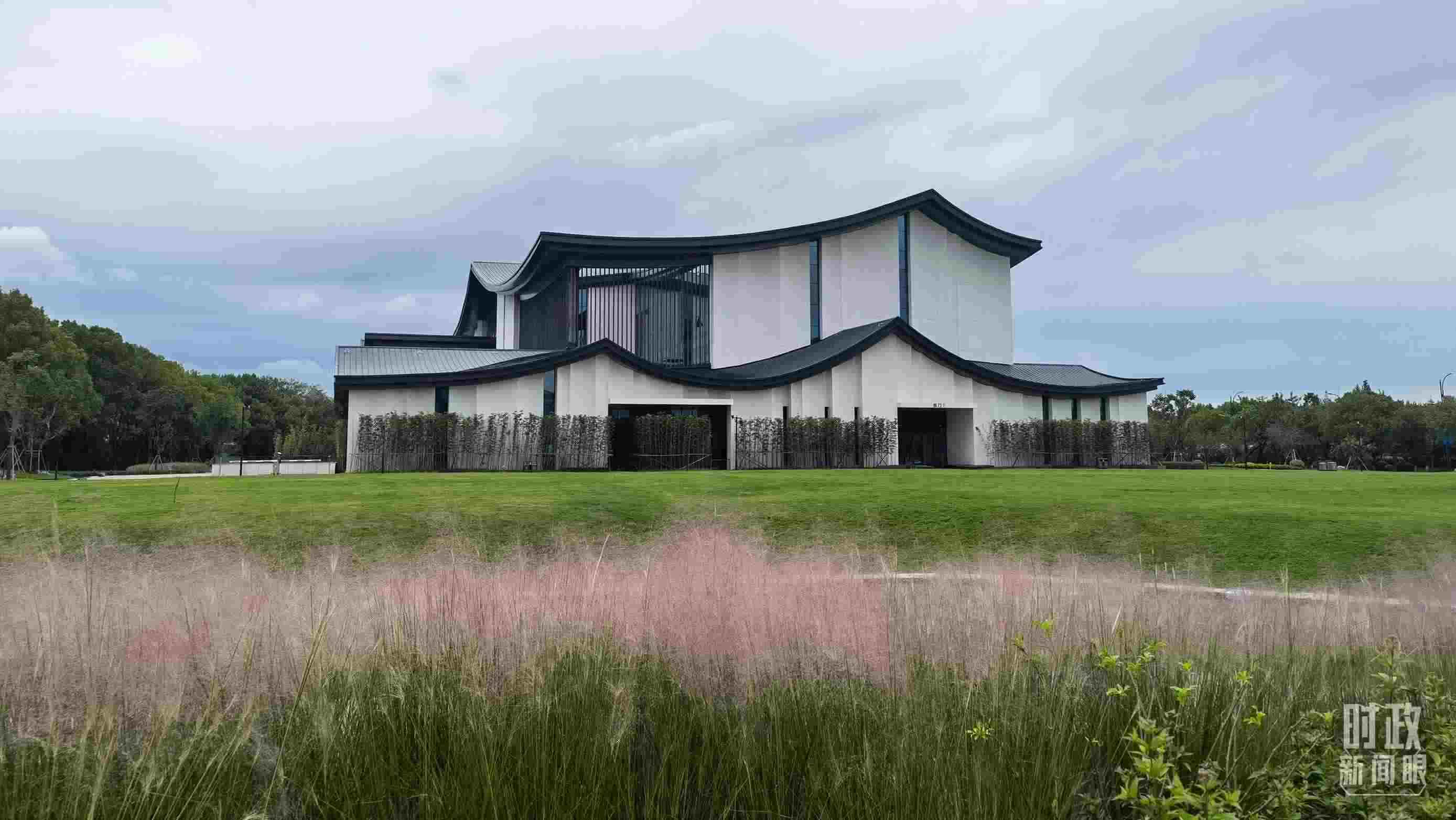 △浙東運(yùn)河文化園。（總臺(tái)央視記者石丞拍攝）