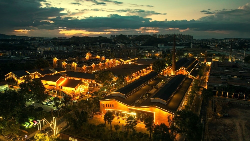 ↑ 景德鎮(zhèn)文創(chuàng)街區(qū)。