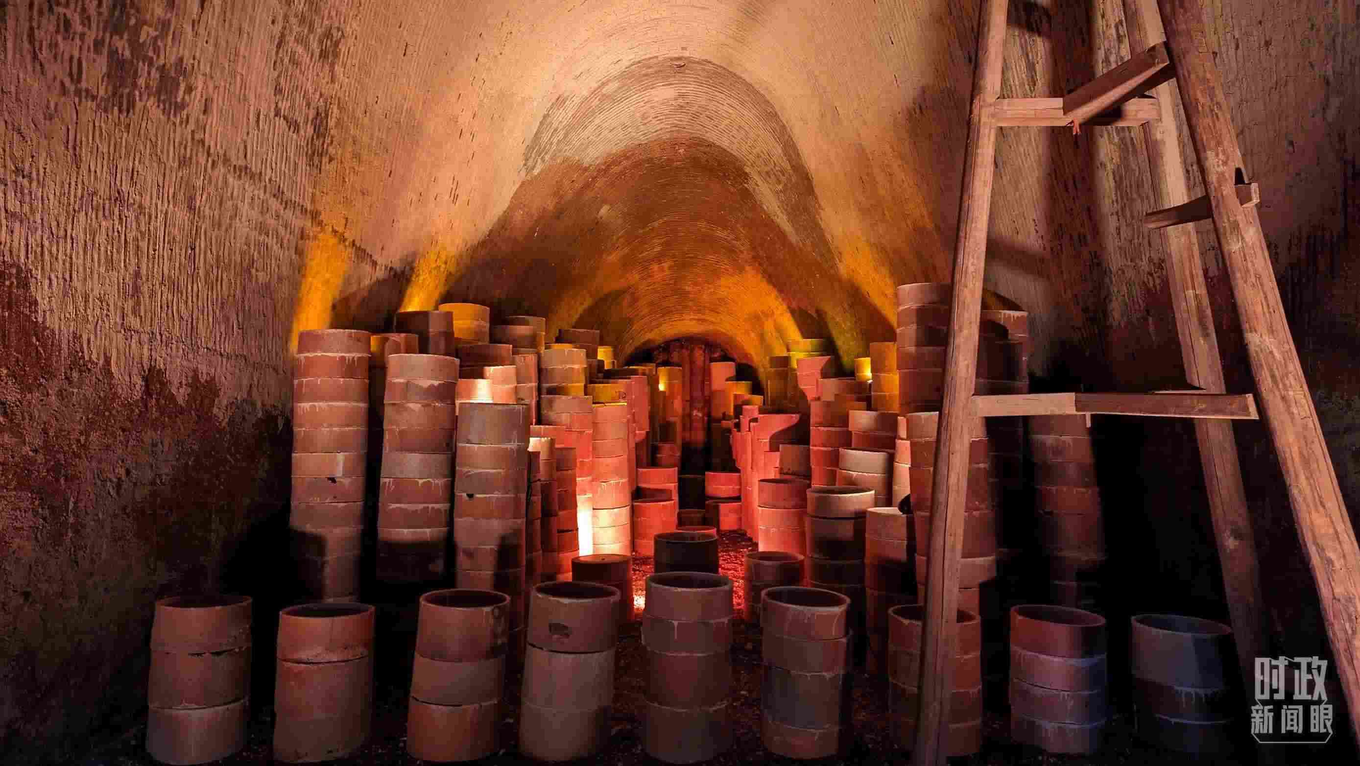 △當(dāng)?shù)噩F(xiàn)存最大的柴窯——徐家窯。（總臺(tái)央視記者朱超拍攝）