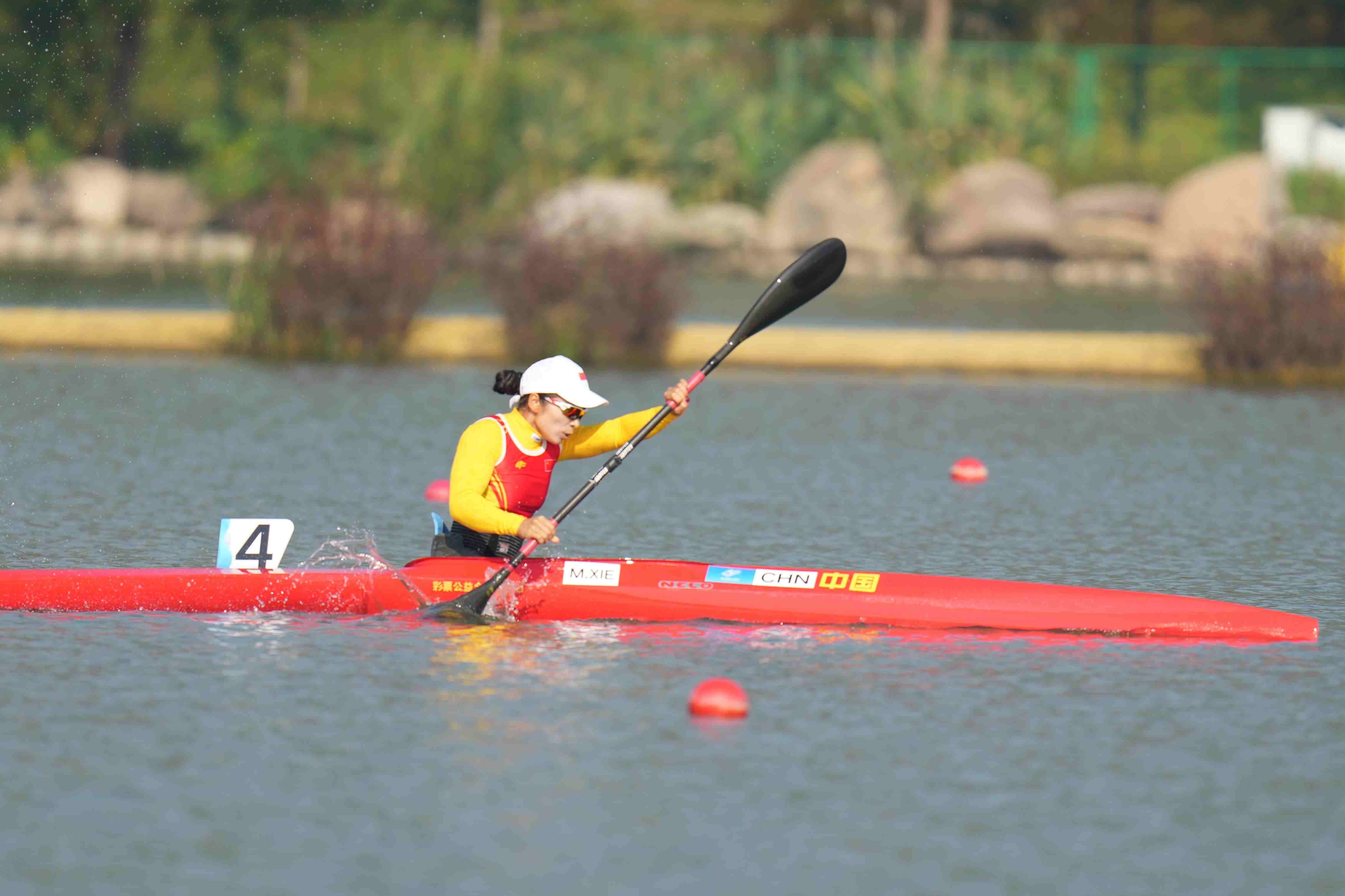 △2023年10月23日，中國選手謝毛三獲得本屆亞殘運(yùn)會(huì)首金。