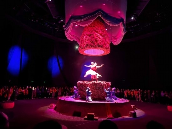 《天釀》演出場景。本報記者劉書文攝