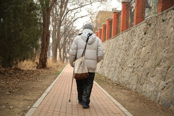 鐘萬勰院士在大連理工大學(xué)校園里。周學(xué)飛攝