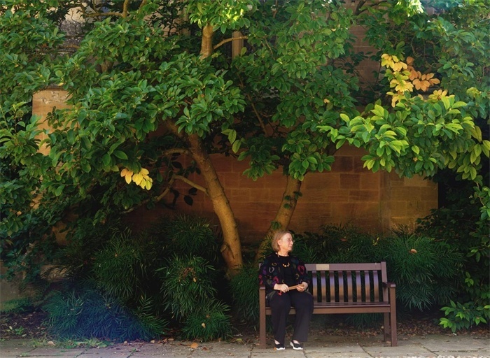 羅森在牛津大學(xué)墨頓學(xué)院。葛大龍攝