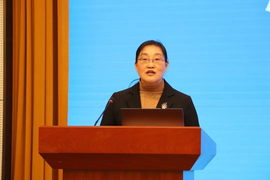 浙江省社會科學(xué)界聯(lián)合會黨組成員、秘書長劉東致辭。主辦方供圖