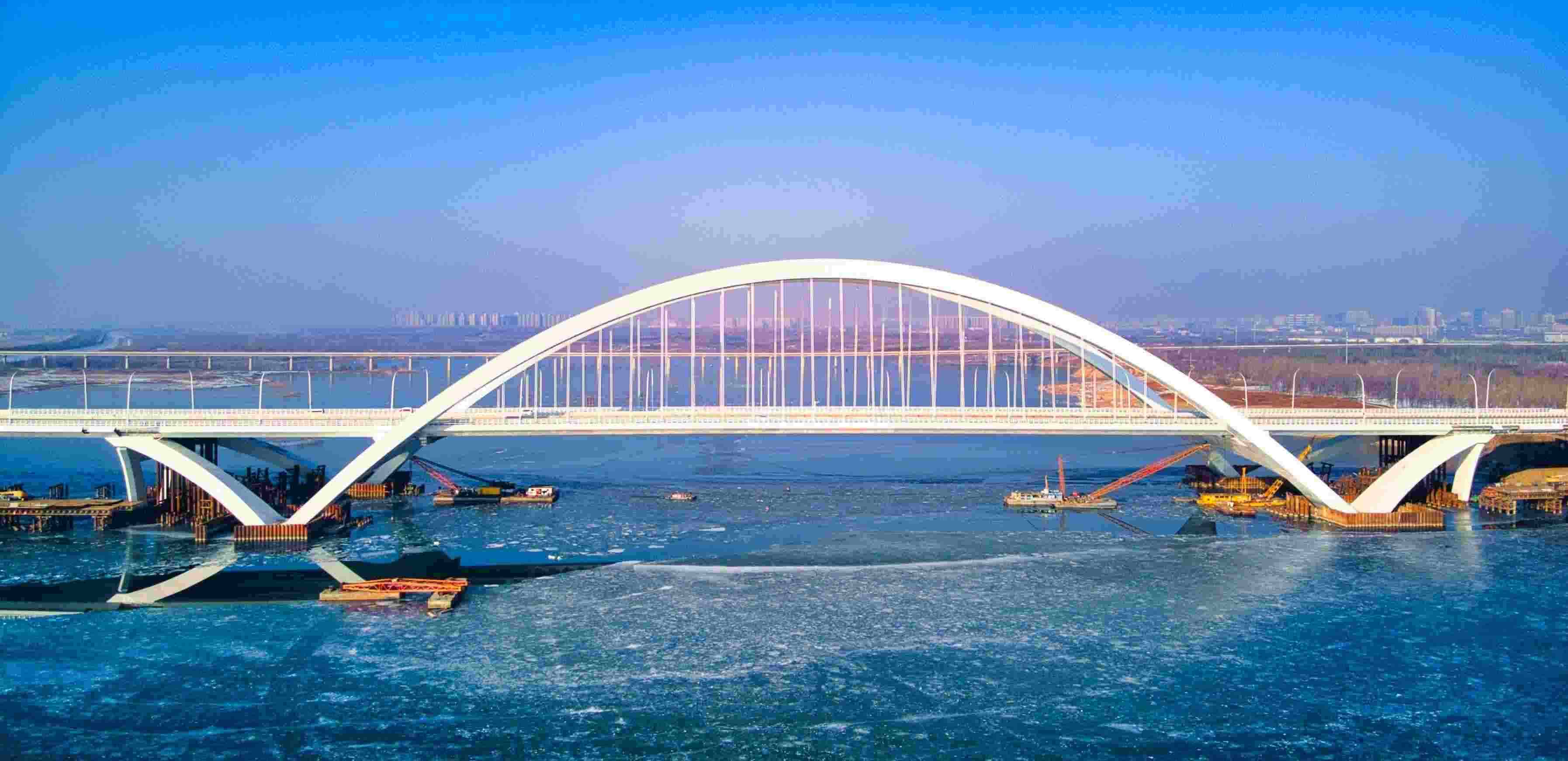 開通后的京雄大橋。受訪方供圖