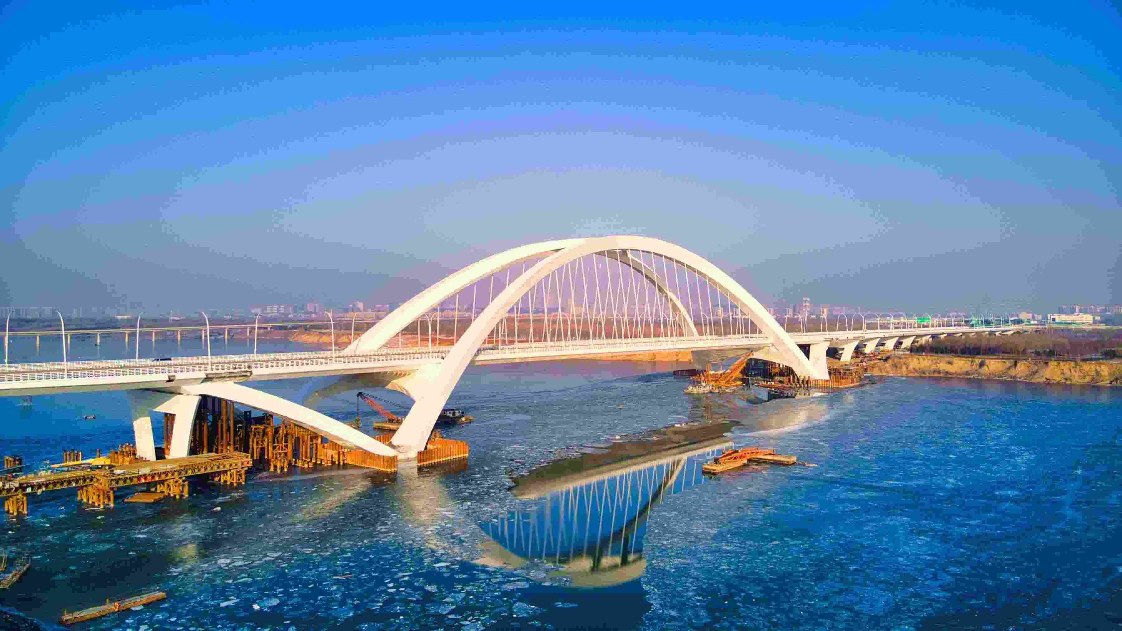 開通后的京雄大橋。受訪方供圖