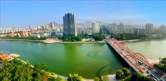 木蘭溪。傅振宇 攝