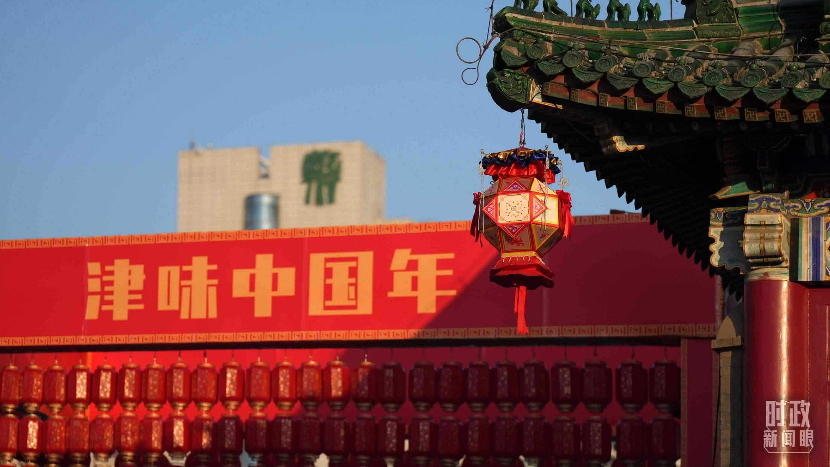 △天津街景。（總臺(tái)國(guó)廣記者李晉拍攝）