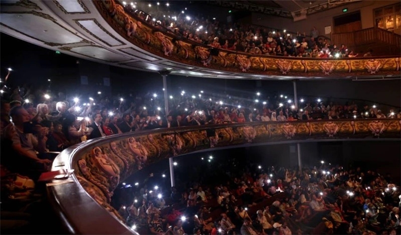 2024年“四海同春”慰僑訪演團亞太團新西蘭惠靈頓演出現(xiàn)場。圖片由陸欣讌、孟韜、葉勇提供