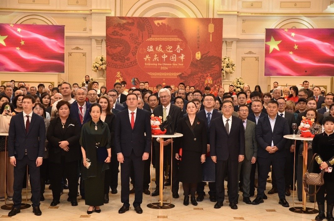 活動現場。中國駐阿拉木圖總領館供圖