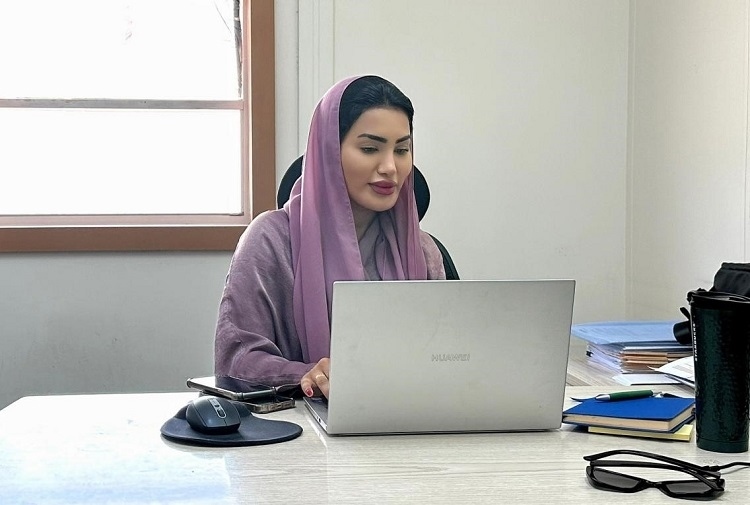 卡爾圖姆在工作中。中石化南京工程中東公司供圖