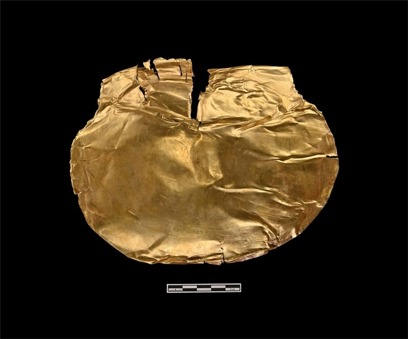 金覆面。中國(guó)文物報(bào)社供圖