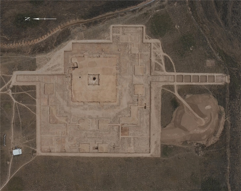 四角坪遺址平面圖。中國(guó)文物報(bào)社供圖