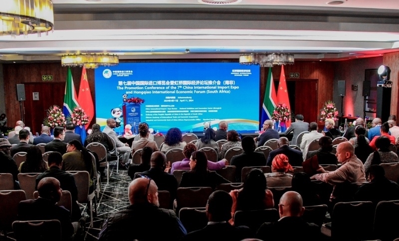 現(xiàn)場(chǎng)照片。（圖片來(lái)源：中國(guó)國(guó)際進(jìn)口博覽會(huì)官微）