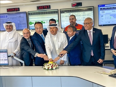 圖為燃機(jī)點(diǎn)火儀式，主辦方供圖