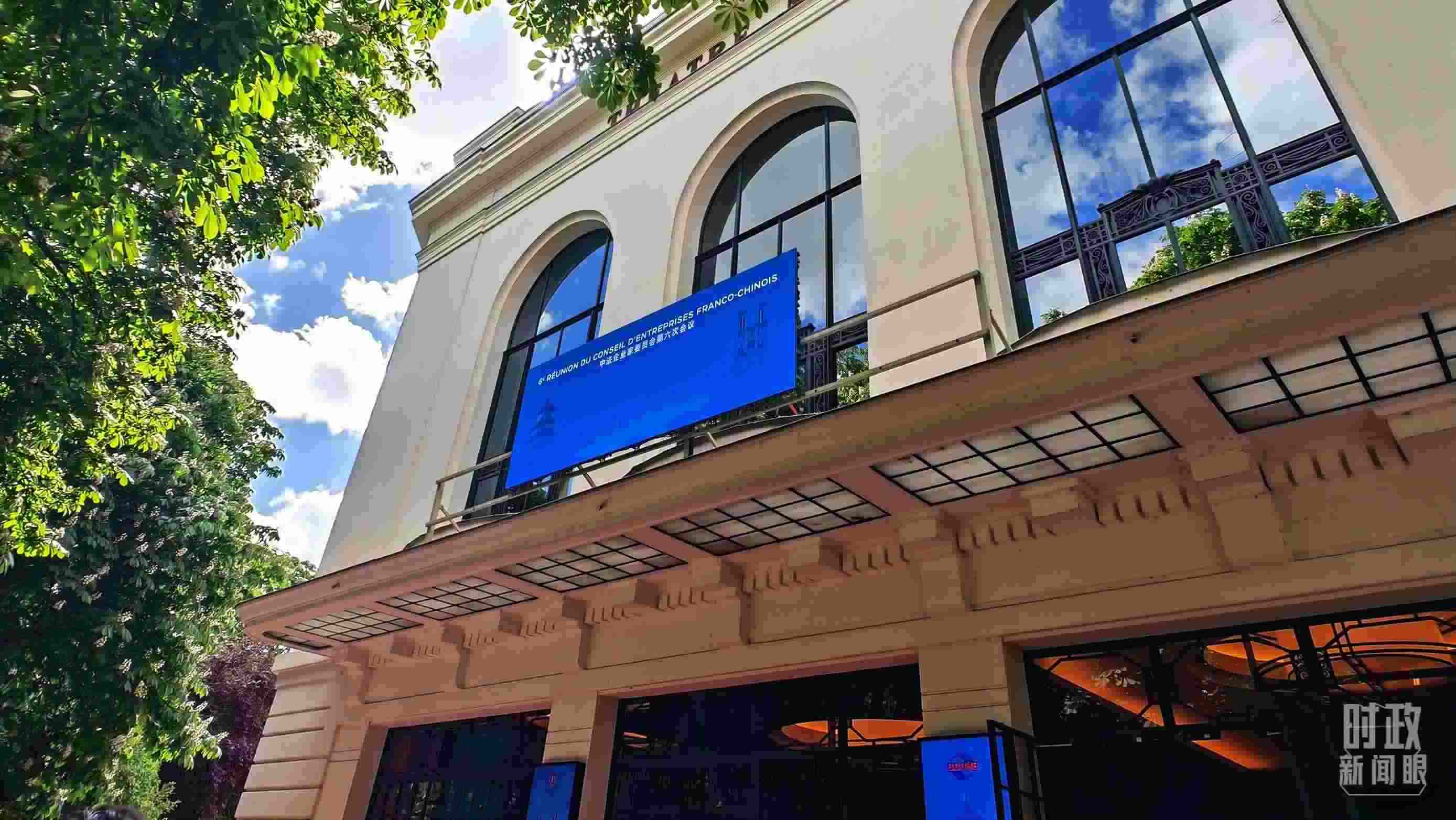 △馬里尼劇院。（總臺(tái)央廣記者馬喆拍攝）