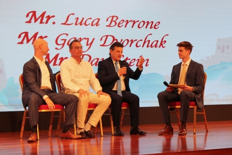 2、在故事分享環(huán)節(jié)，多名友好人士分享他們與中國的故事。 伊莎貝爾·羅德里格斯攝