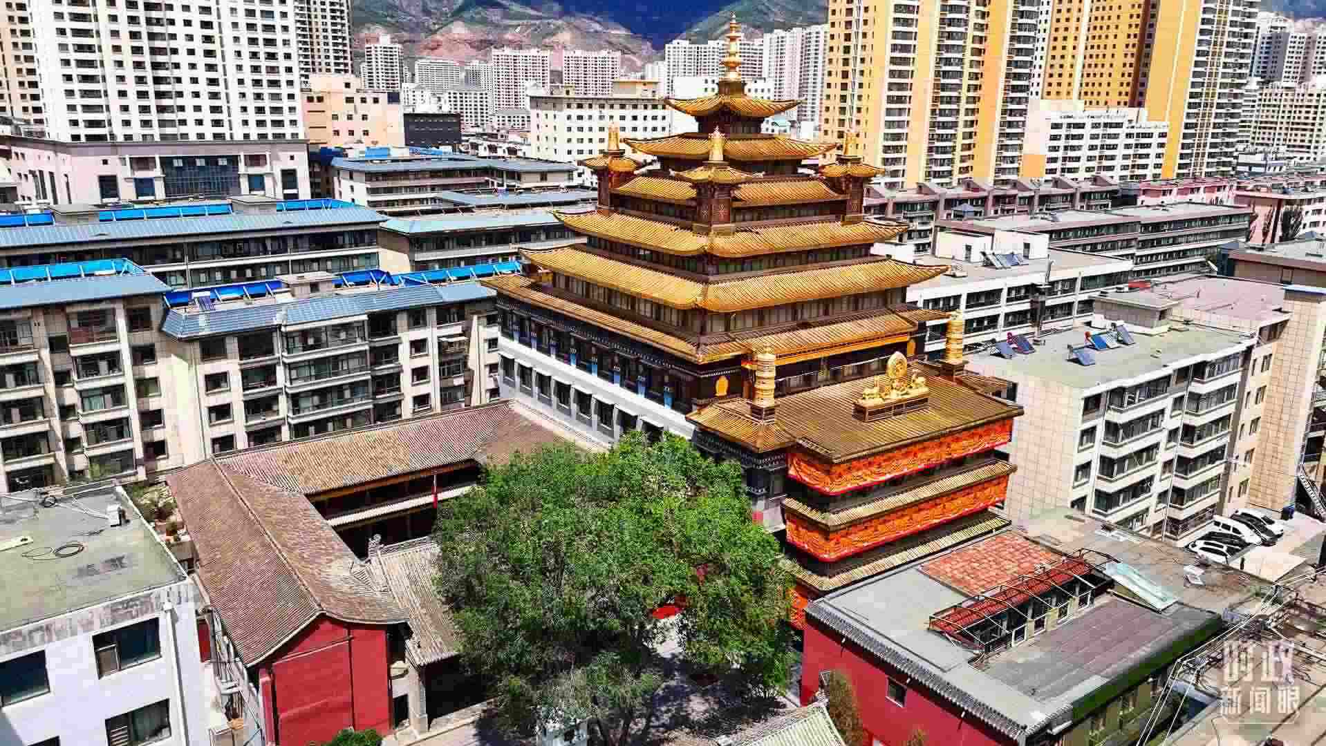 △宏覺寺。（總臺(tái)記者馬志原拍攝）