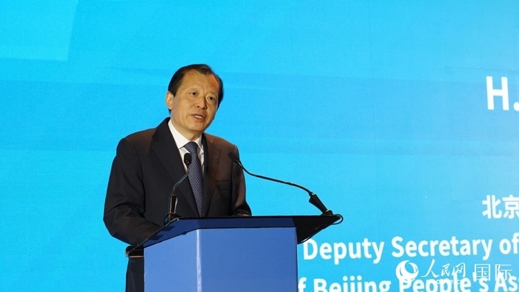 劉偉副書記致辭。人民網(wǎng) 劉暢攝