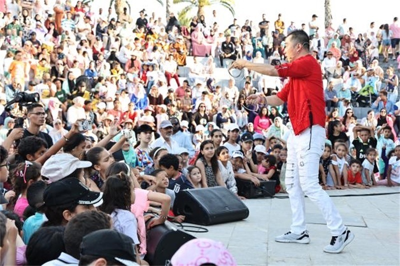 茶文化主題演出場(chǎng)景。拉巴特中國(guó)文化中心供圖