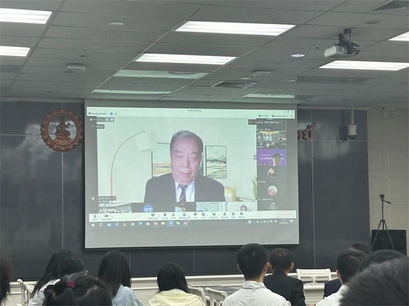 傅增有教授講座。