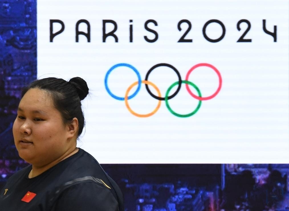 5月10日，國家隊(duì)選手李雯雯在訓(xùn)練中。新華社記者 侯昭康 攝