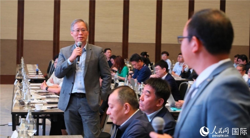 講座現(xiàn)場互動。人民網記者 簡承淵攝