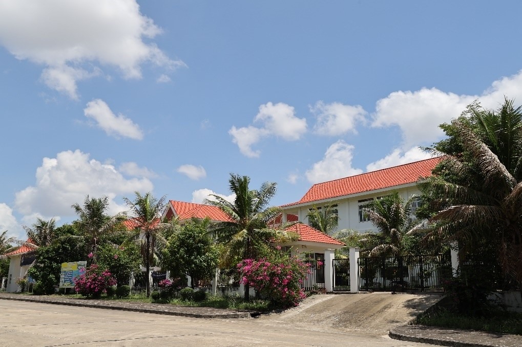 西哈努克省中柬友誼理工學(xué)院。西港特區(qū)公司供圖