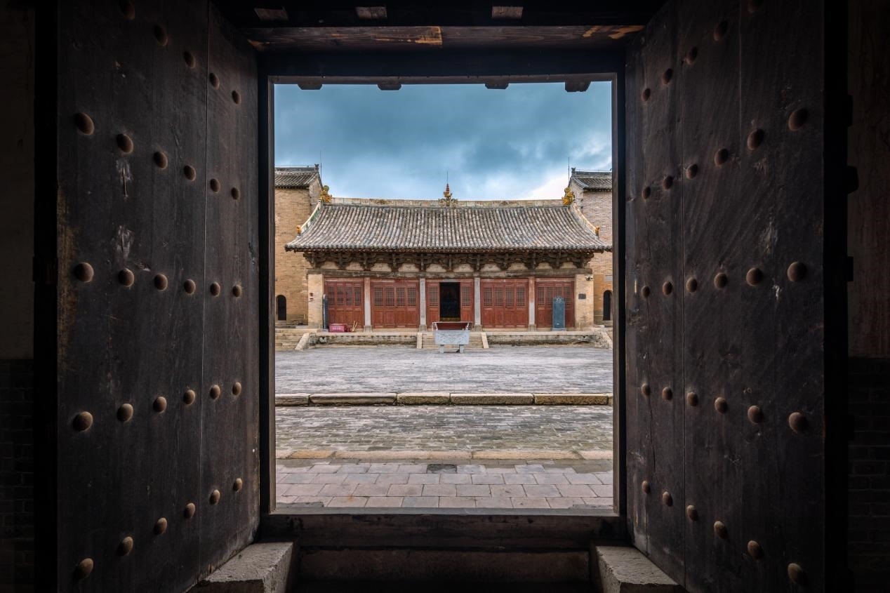 高平市崇明寺一角。蘇唐詩攝