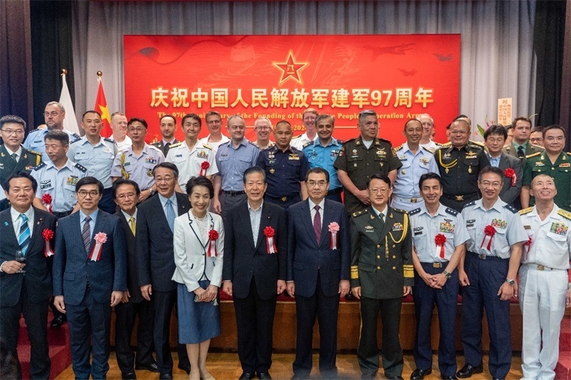 到場嘉賓合影。中國駐日本大使館供圖