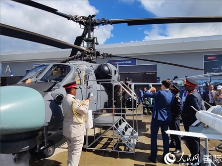 俄羅斯“軍隊(duì)-2024”國際軍事技術(shù)論壇現(xiàn)場。人民網(wǎng)記者 于宏建攝