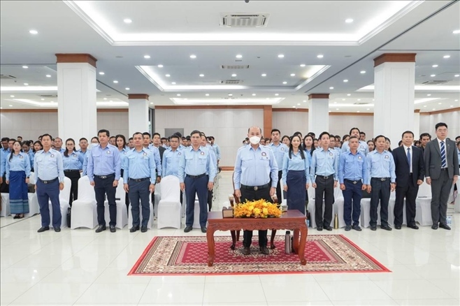 “賦能未來企業(yè)家”活動開幕式現(xiàn)場合影?；顒又鬓k方供圖