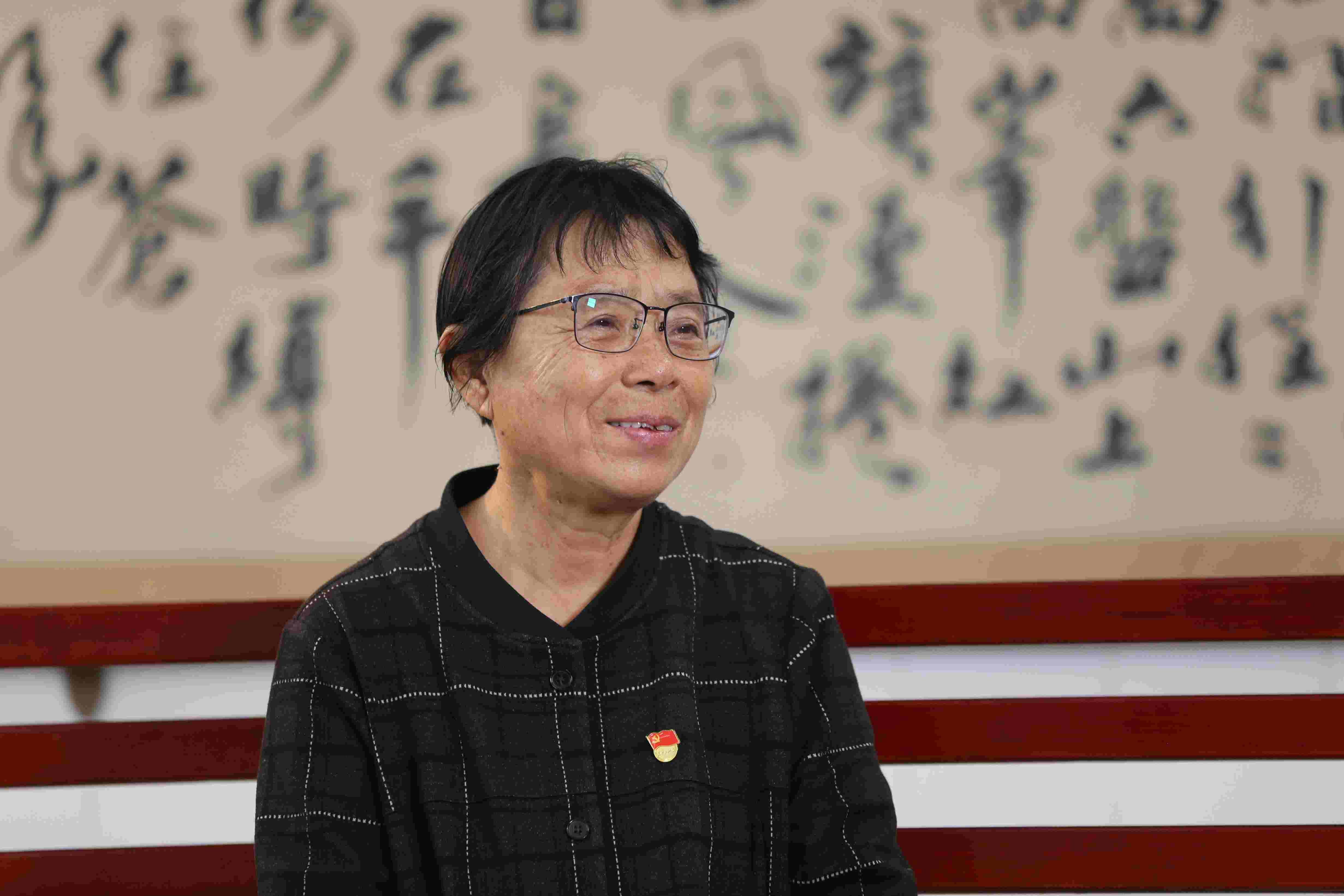 張桂梅。人民網(wǎng)記者 李發(fā)興攝