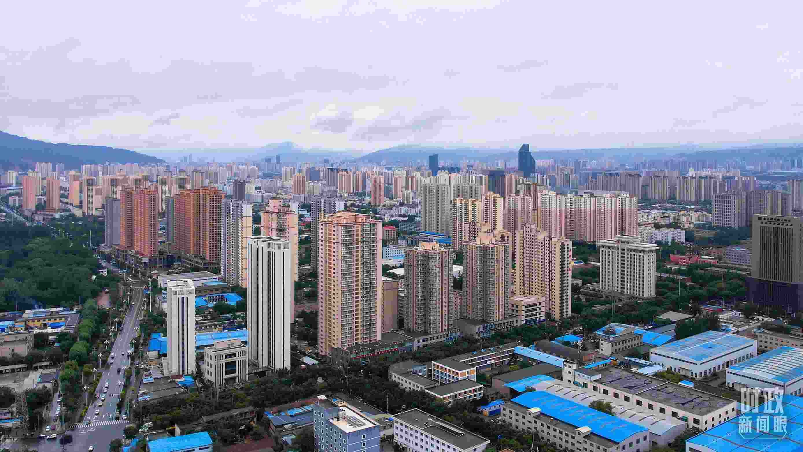 △蘭州。（總臺(tái)記者馬凌峰拍攝）