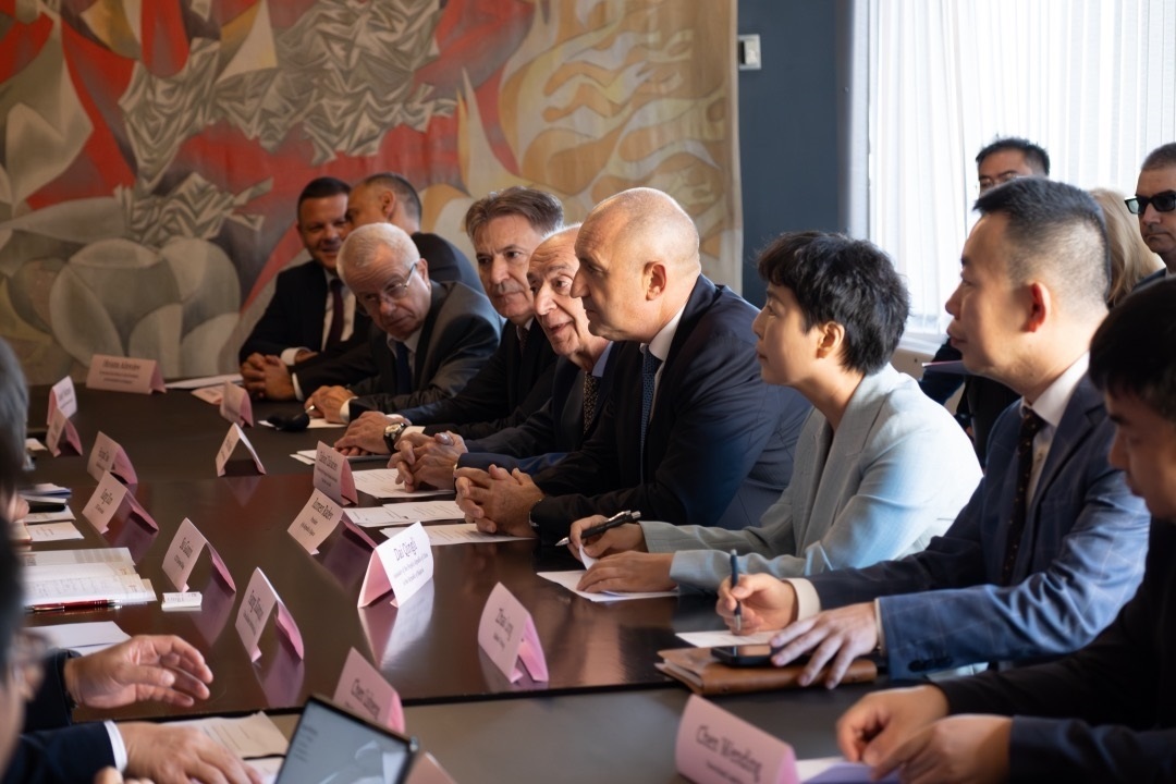 會(huì)議現(xiàn)場(chǎng)。中國(guó)駐保加利亞大使館供圖。