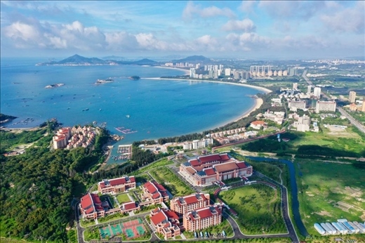 東山縣（無人機拍攝）。