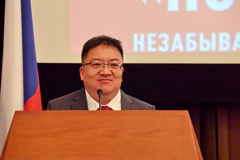 新華出版社社長匡樂成致辭。 主辦方供圖