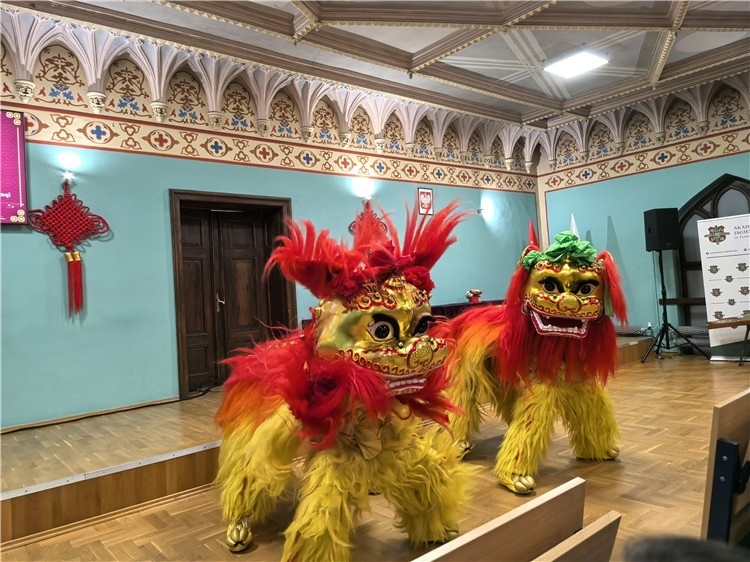 托倫雅蓋隆學院禮堂巡演現(xiàn)場。主辦方供圖。