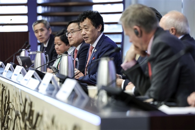 來自聯(lián)合國糧農(nóng)機(jī)構(gòu)及各國代表與會(huì)并發(fā)言。主辦方供圖