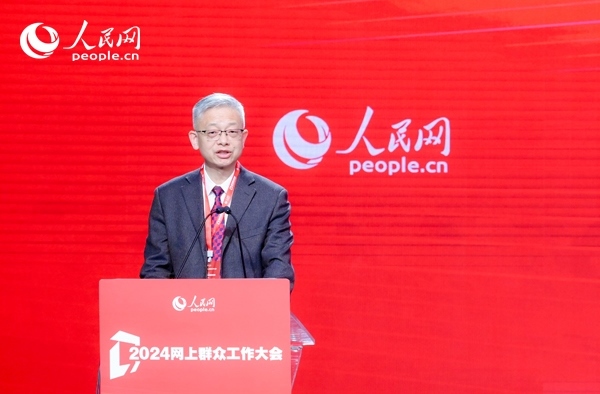 寧夏回族自治區(qū)銀川市委社會(huì)工作部副部長(zhǎng)李卒作實(shí)踐分享。人民網(wǎng) 鄂智超攝