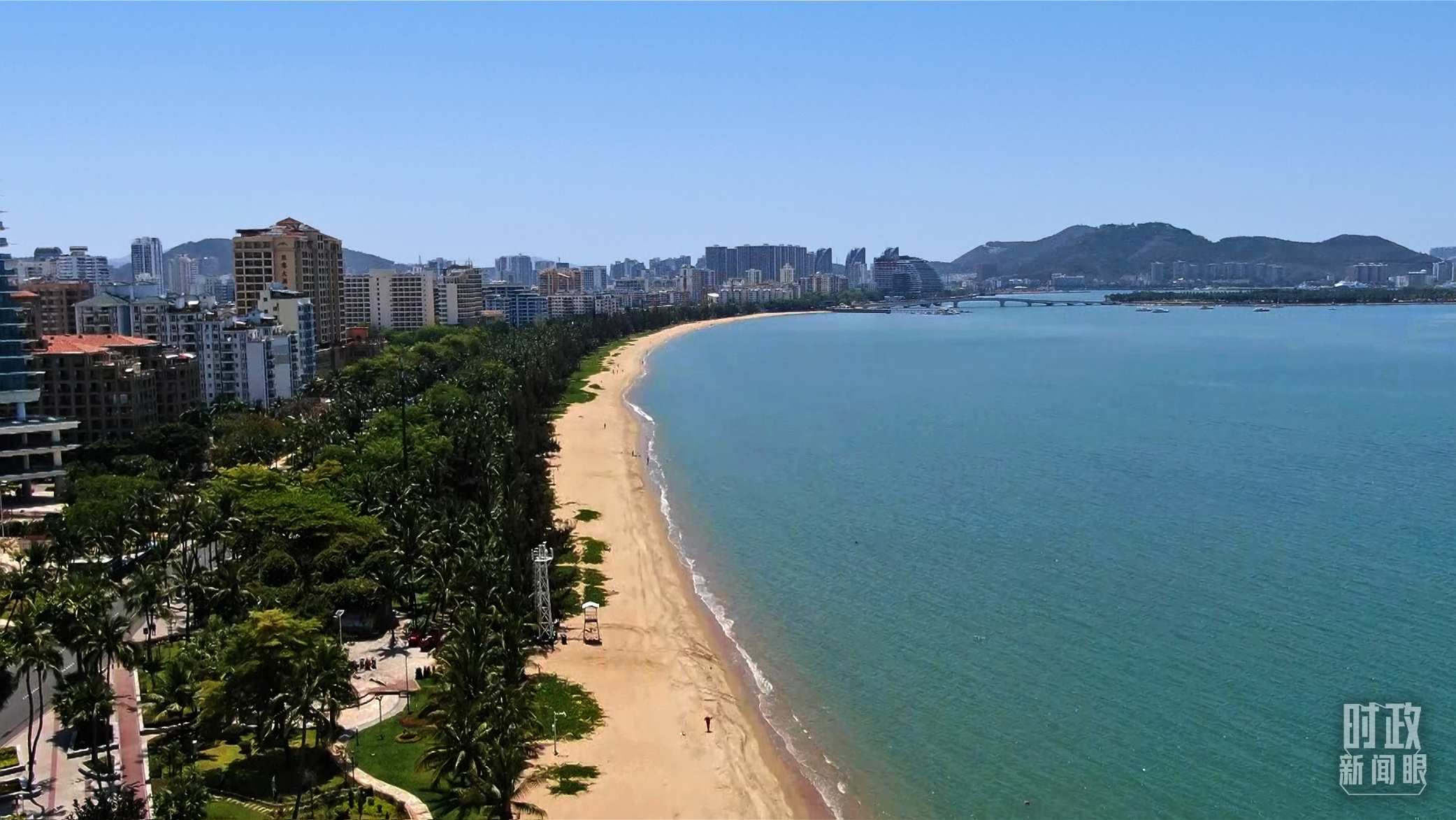 海南三亞。（總臺記者張偉克拍攝）